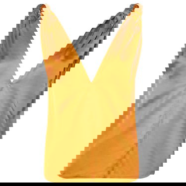 Tanktop Baserange Satin Deep V Neck Top Orange | TONE-VI-SU24-MCP, 1