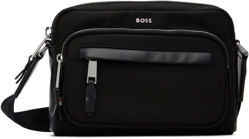 Skuldertaske BOSS Logo Hardware Crossbody Bag Sort | 50548010