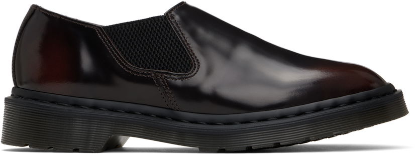 Tøj Dr. Martens Louis Arcadia Leather Slip-on Loafers Bourgogne | 41642600