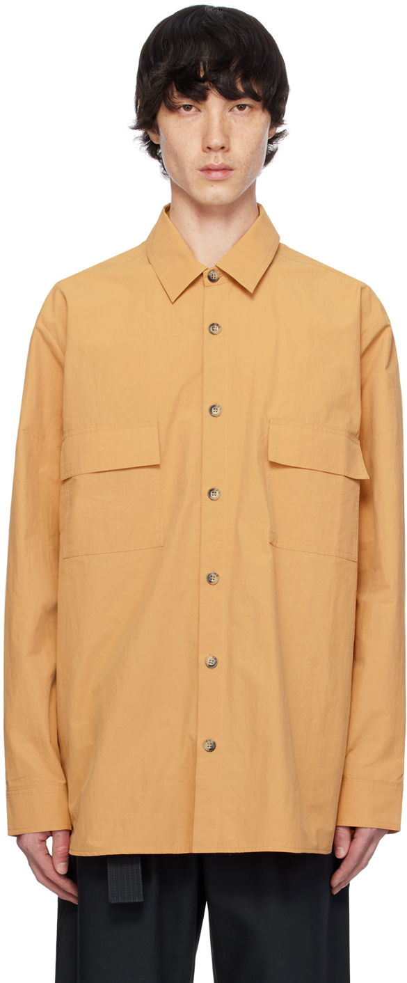 Skjorte Nanushka Jari Shirt Orange | NM24RSSH00774
