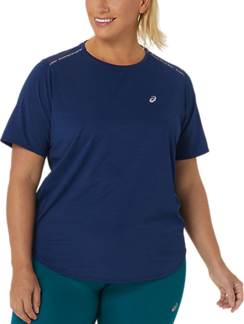 T-shirt Asics ROAD SS TOP Mørkeblå | 2012c969-400