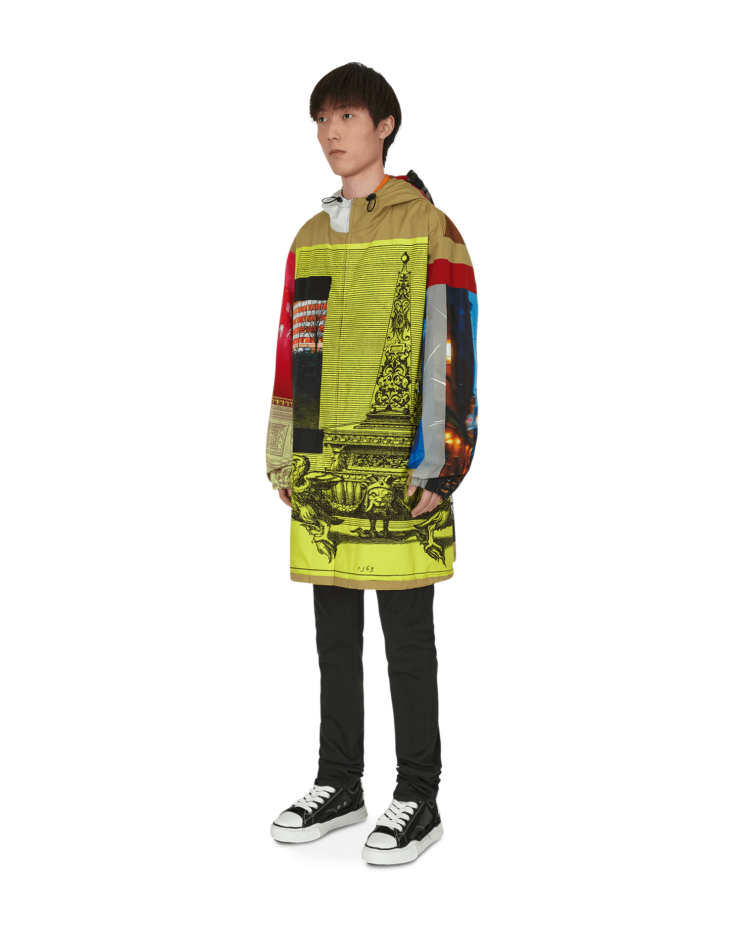 Parka Dries Van Noten Varni Parka Jacket Flerfarvet | 020513-4008 980, 1