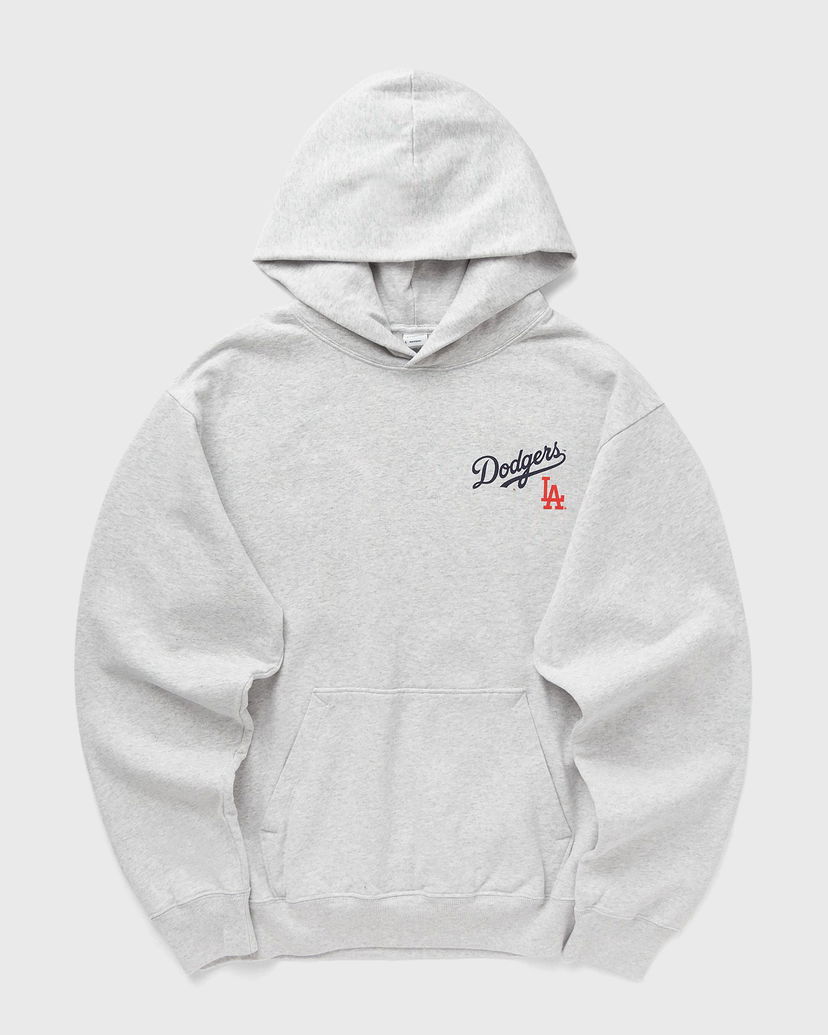 Sweatshirt Sporty & Rich Dodgers Serif Fleece Hoodie Grå | ST070627666GY03