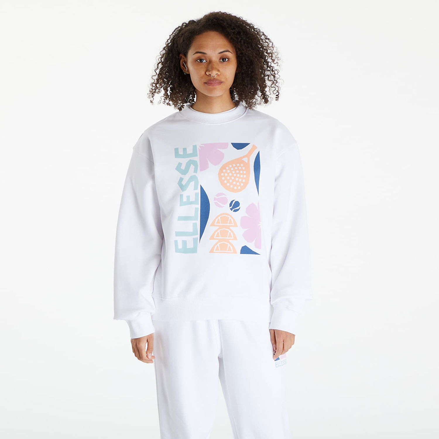 Sweatshirt Ellesse Rosiello Sweatshirt White Hvid | SGV20247-908, 0