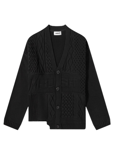 Sweater Ambush Patchwork Cardigan Sort | BMHF008S22KNI0011000