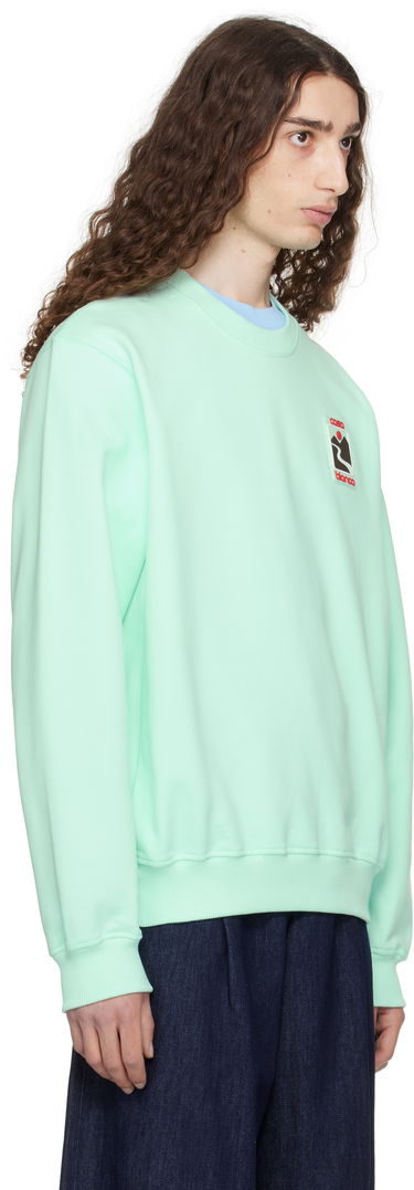 Sweatshirt Casablanca Casablanca Sunset Valley Sweatshirt Grøn | MPF25-JTP-293-04, 1