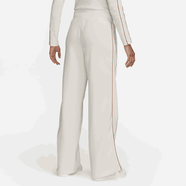 Joggingbukser Nike Sportswear Phoenix Fleece High-Waisted Open-Hem Tracksuit Bottoms Beige | FV4972-133, 1