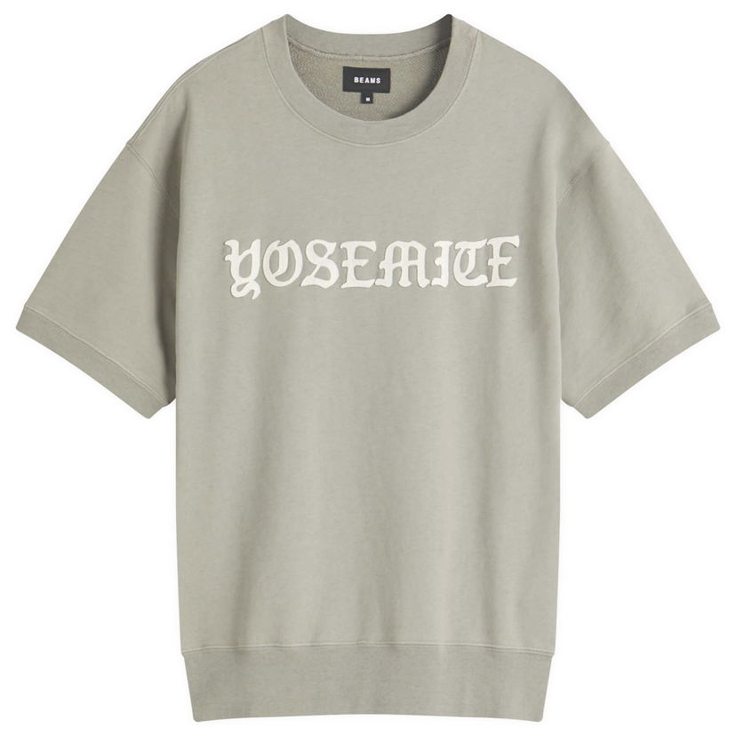 T-shirt BEAMS BEAMS Short Sleeve Sweatshirt Grå | 1103-0054-146-15