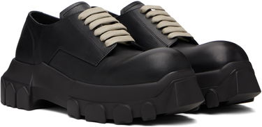 Sneakers og sko Rick Owens Rick Owens Hollywood Bozo Tractor Derbys Sort | RU02E1884 LOO, 3