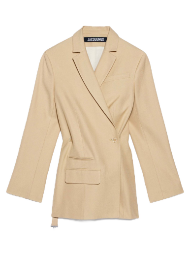 Jakke Jacquemus La Veste Tibau Blazer Beige | 231JA022-1359-150