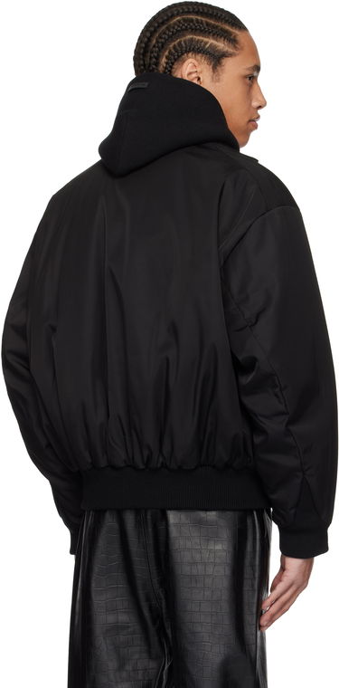 Bomberjakke Fear of God Fear of God Nylon Wool Bomber Jacket Sort | FGE230-326NYW, 2
