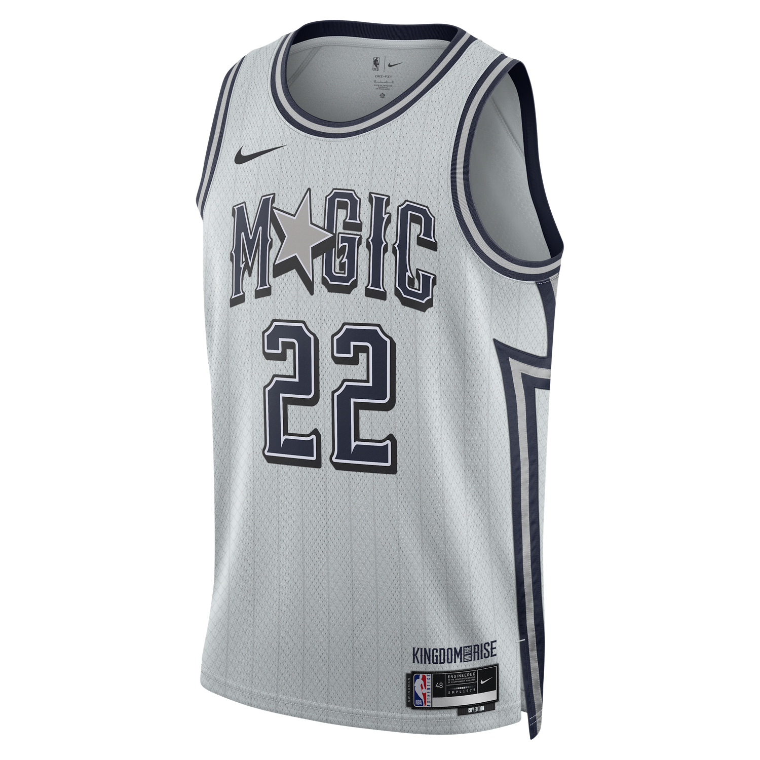 Jersey Nike NBA Swingman Franz Wagner Orlando Magic City Edition 2024/25 Grå | FQ4354-043, 1