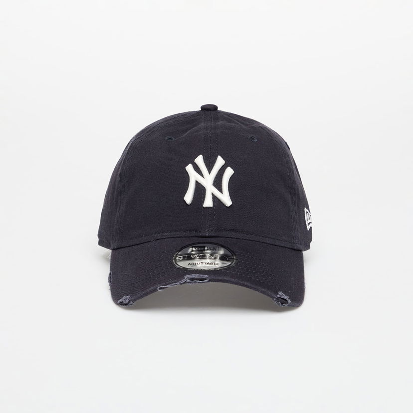 Kasket New Era Distressed 9TWENTY New York Yankees Baseball Cap Mørkeblå | 60595226