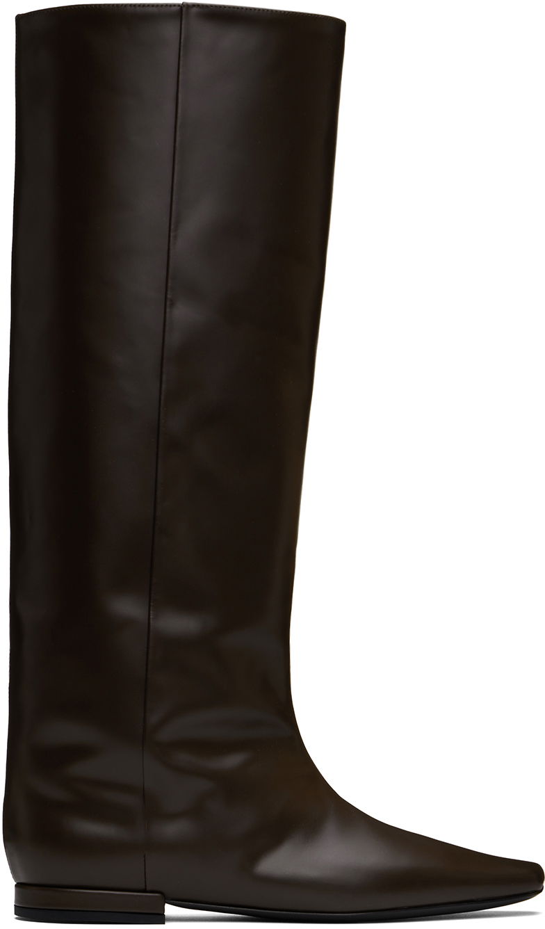 Tøj Loulou de Saison Loulou de Saison Lirone Tall Boots Brun | LIRONE