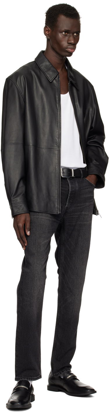Bælter BOSS HUGO Leather Reversible Belt Sort | 50537093, 2
