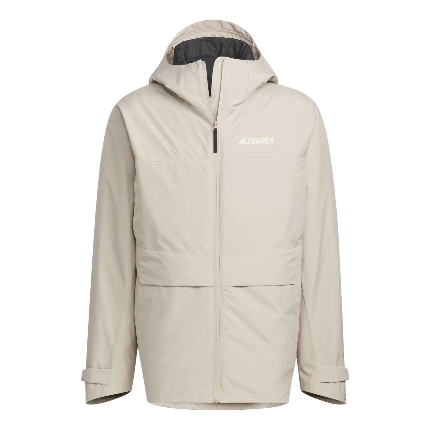 Vindjakke adidas Performance Terrex 3-In-1 Rain.Rdy Parka Beige | IL8986, 0