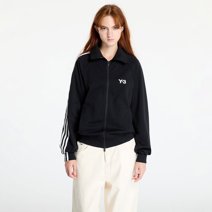 Sweatshirt Y-3 Track Top 3 Stripes UNISEX Black Sort | JF0668