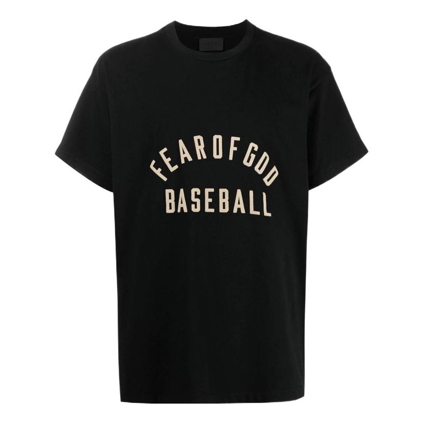 T-shirt Fear of God Fear of God Baseball Print T-shirt Sort | FG50-063TJ-001