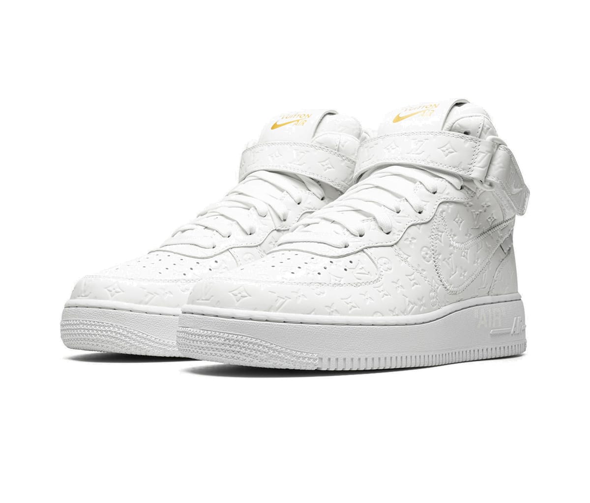 Sneakers og sko Nike Louis Vuitton By Virgil Abloh x Air Force 1 Mid Hvid | MS0222, 1