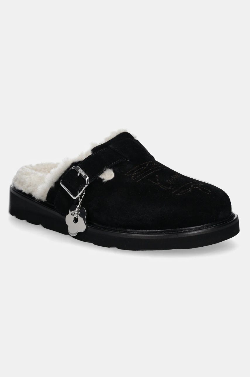 Sneakers og sko KENZO Black Suede Clogs Sort | FE62MU051L58.99, 1