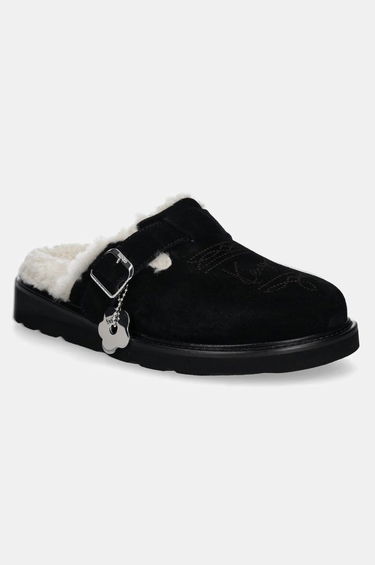 Sneakers og sko KENZO Black Suede Clogs Sort | FE62MU051L58.99, 1