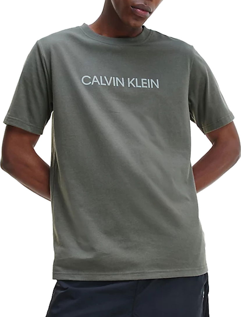 T-shirt CALVIN KLEIN Triko Performance Grå | 00gmf1k107-251