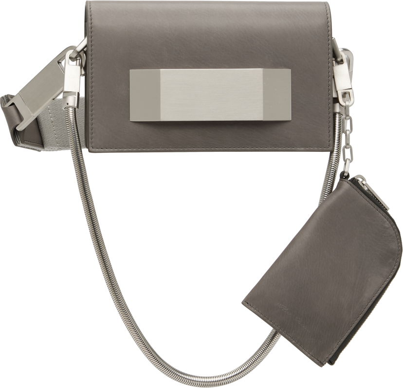 Skuldertaske Rick Owens Rick Owens Concordians Mini Griffin Bag Grå | RA02E0741 LCAWEH