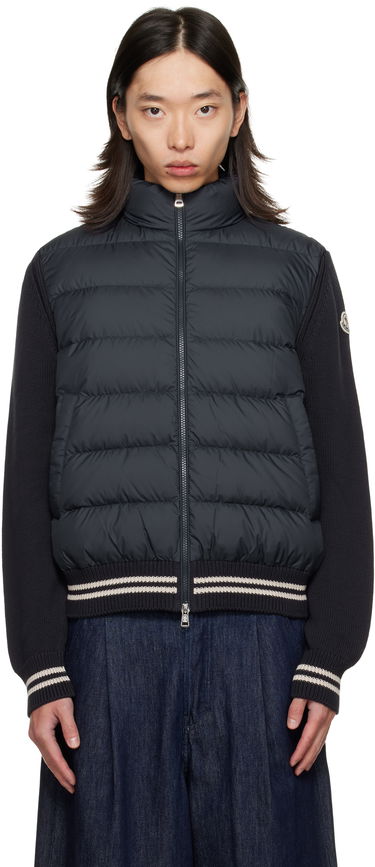 Jakke Moncler Moncler Padded Hybrid Jacket Sort | K20919B00032M1509, 0