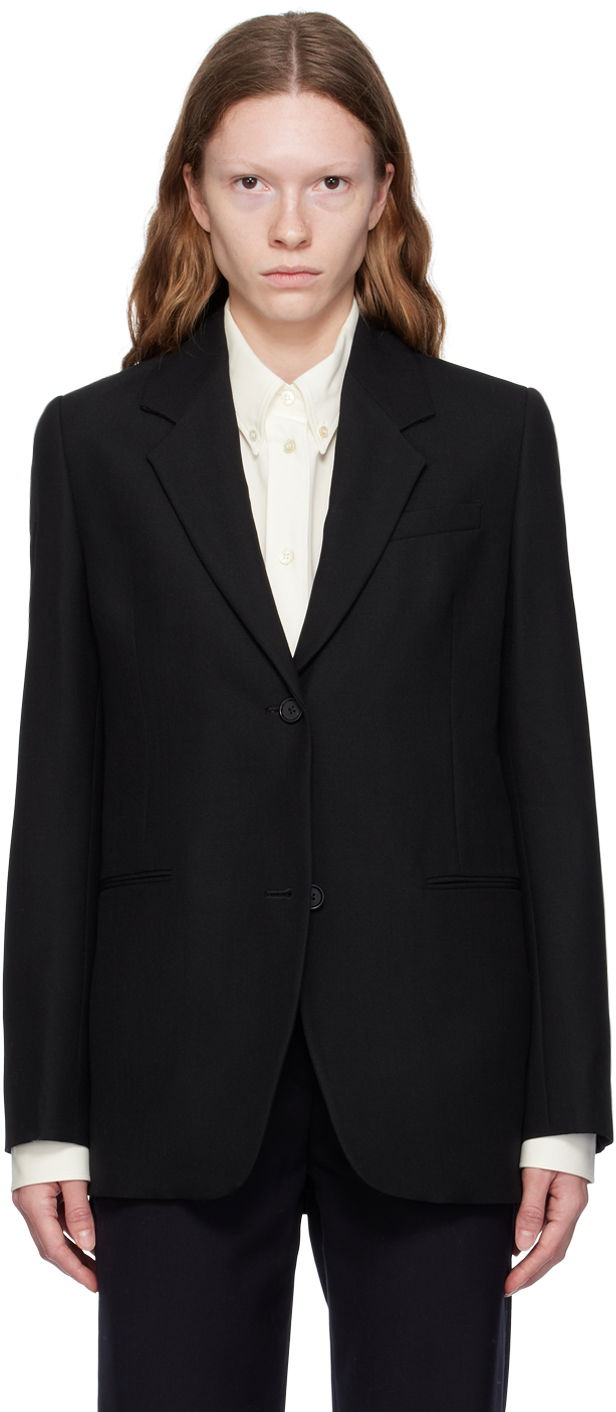 Jakke TOTEME Tailored Single-Breasted Blazer Sort | 233-3014-246