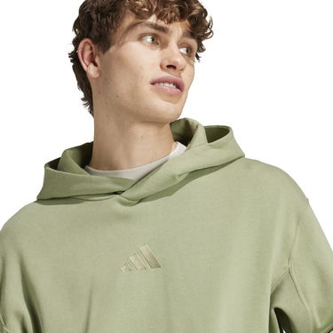 Sweatshirt adidas Performance A SZN FT Hoodie Grøn | IY4156, 5