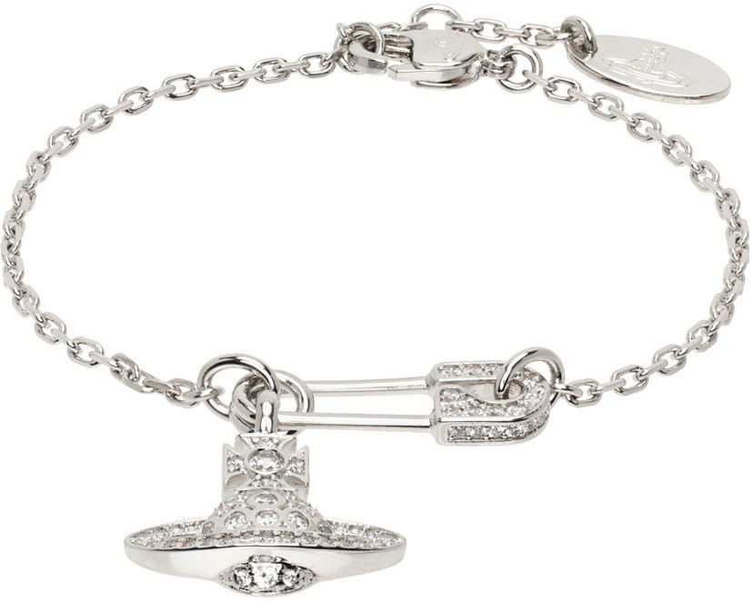 Armbånd Vivienne Westwood Lucrece Bracelet Grå | 61020153-02P102-IM