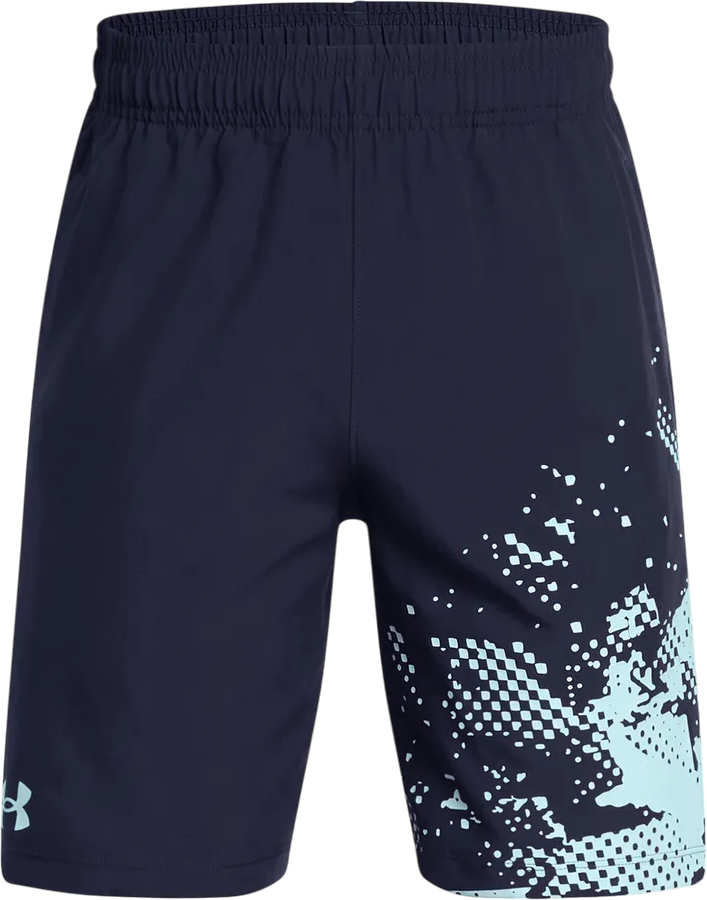 Shorts Under Armour Under Armour UA Tech Woven Graphic Shorts Mørkeblå | 1390018-410