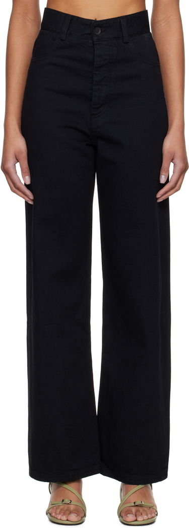 Bukser Baserange Baserange Navalo Wide-Leg Jeans Sort | TRNA-DE-SP25, 0