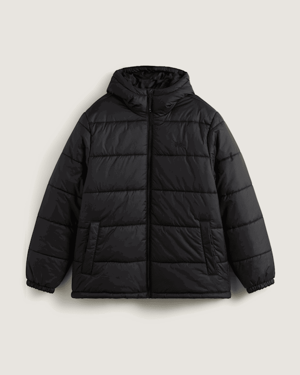 Puffer jakke Vans Hillgate Puffer Jacket XXL Sort | VN000PJ8BLK