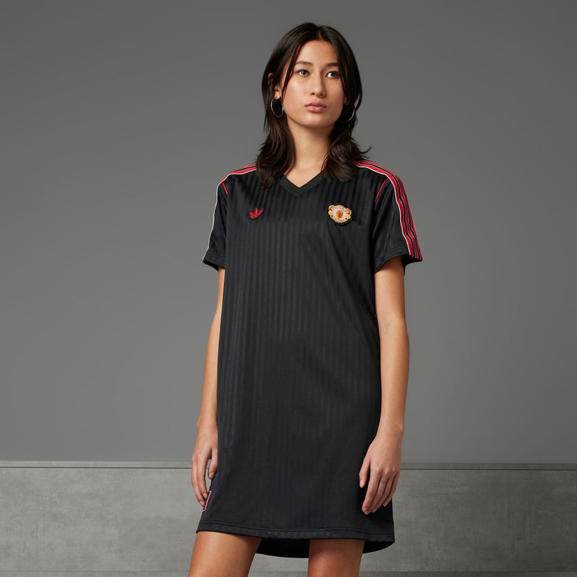 Kjole adidas Performance Manchester United Terrace Icons Dress Sort | JF0385