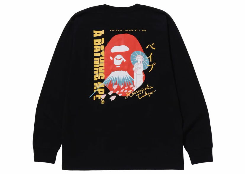 Sweatshirt BAPE BAPE Japan Culture Souvenir Sort | 1J72-111-005