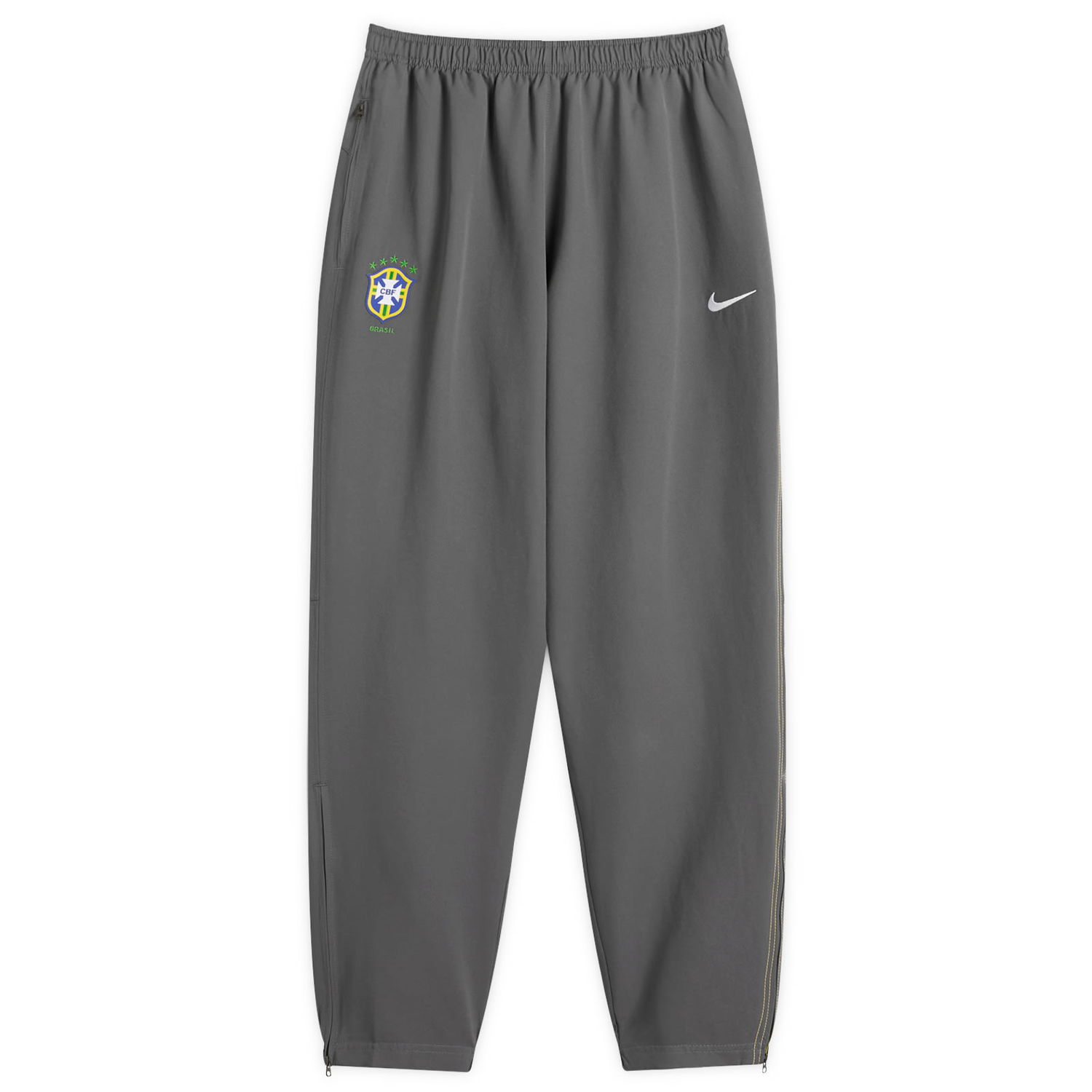 Joggingbukser Nike Brazil Reissue Track Pant in Grey/Yellow/White Grå | HV4431-021, 1