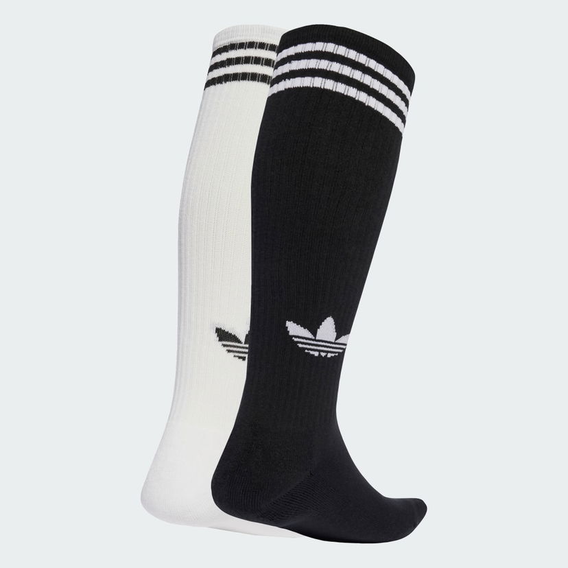 Sokker adidas Performance 3-Stripes Knee Socks - 2 Pairs Hvid | JV7413