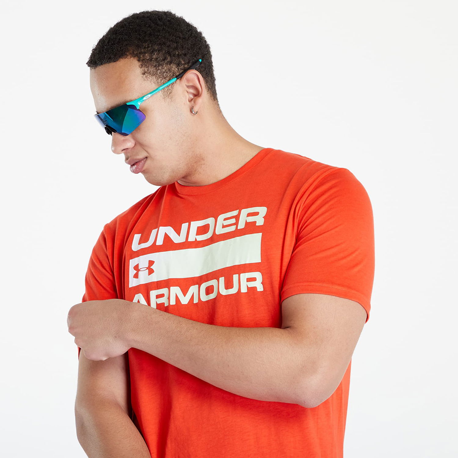 T-shirt Under Armour Team Issue Wordmark SS Rød | 1329582-890, 0