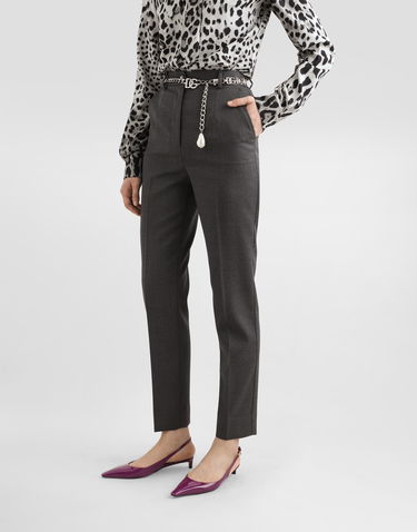 Bukser Dolce & Gabbana Tailored Woolen Pants Brun | FTAM2TFU287S8290, 3