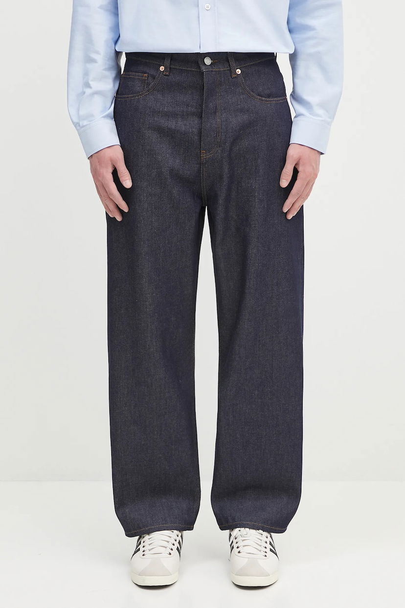 Jeans Drôle de Monsieur Drôle de Monsieur Le Jean Baggy Jeans Blå | H.BP168.CO211