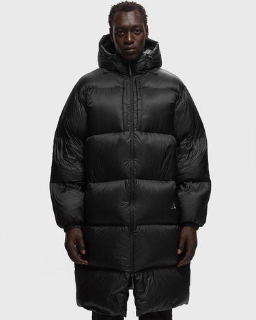Puffer jakke ROA Heavy Long Down Jacket Sort | RBMW004OT02-BLK0001, 1