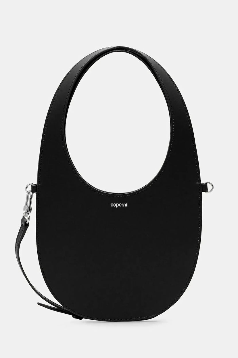 Håndtaske Coperni Coperni Mini Swipe Tote Bag Sort | COPBA115F6031