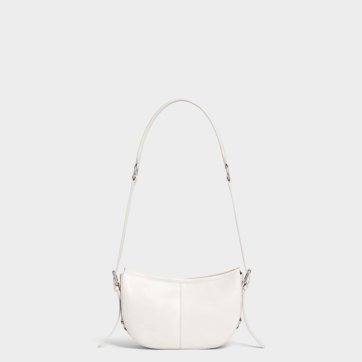 Skuldertaske Vagabond Vagabond Minoh Shoulder Bag Hvid | BP01-018-02, 0