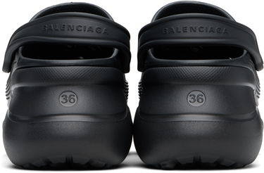 Tøj Balenciaga Balenciaga Crocs Edition Jibbitz Mules Sort | 720762 W0FOW, 1