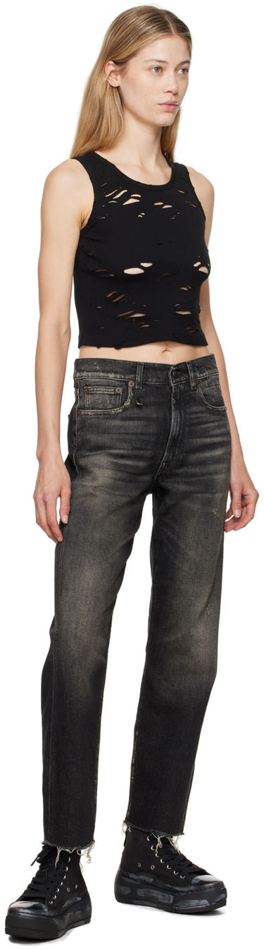 Jeans R13 R13 Stretch Boyfriend Jeans Sort | R13W5083-D152B, 3