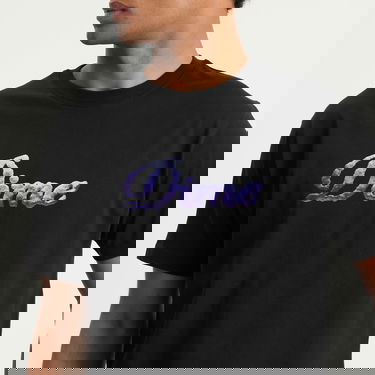 T-shirt Dime Cursive Cloud T-Shirt, Size Large Sort | DIMEFA2564BLK, 5