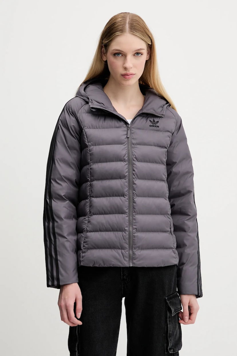 Puffer jakke adidas Originals adidas Originals Slim Jacket Grå | JX2938