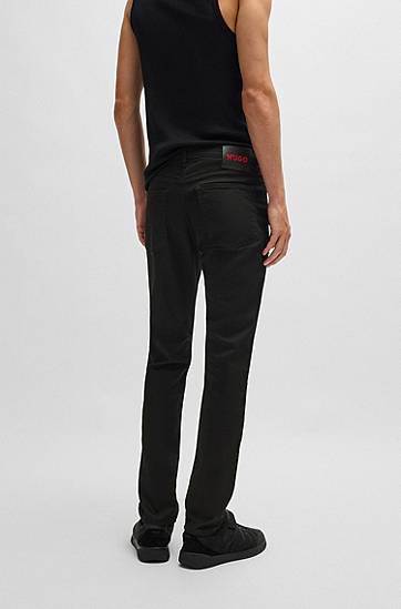 Jeans BOSS Extra Slim Fit Stretch Denim Jeans Sort | 50522145, 1