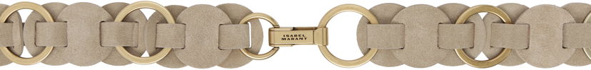 Bælter ISABEL MARANT Isabel Marant Lota Suede Belt Beige | CE344CFA-C2B03A